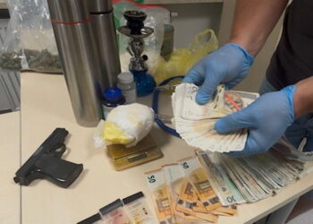 Duże ilości narkotyków w rękach policji