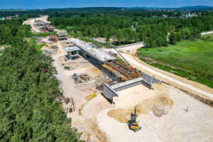 Budowa obwodnicy Morawicy / źródło: obwodnica-morawica-dk73-etap2.pl
