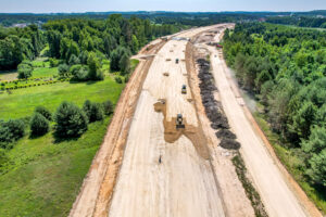 Budowa obwodnicy Morawicy / źródło: obwodnica-morawica-dk73-etap2.pl