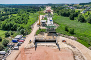 Budowa obwodnicy Morawicy / źródło: obwodnica-morawica-dk73-etap2.pl