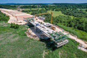 Budowa obwodnicy Morawicy / źródło: obwodnica-morawica-dk73-etap2.pl
