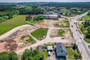 Budowa obwodnicy Morawicy / źródło: obwodnica-morawica-dk73-etap2.pl