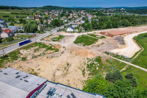 Budowa obwodnicy Morawicy / źródło: obwodnica-morawica-dk73-etap2.pl