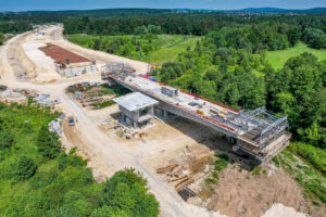 Budowa obwodnicy Morawicy / źródło: obwodnica-morawica-dk73-etap2.pl