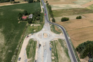 Budowa obwodnicy Opatowa / źródło: obwodnicaopatowa.pl