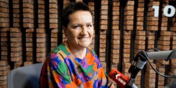 22.07.2025. Radio Kielce. Rozmowa Dnia. Na zdjęciu: Agnieszka Zaremba - politolog / Fot. Piotr Kwaśniewski - Radio Kielce