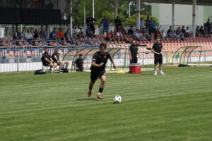 26.07.2025. Mecz sparingowy: Naprzód Jędrzejów - KSZO Ostrowiec Świętokrzyski / Fot. Adrian Karwat - Radio Kielce