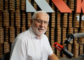 29.07.2025. Radio Kielce. Rozmowa Dnia. Na zdjęciu: Lucjan Pietrzczyk - poseł Koalicji Obywatelskiej / Fot. Piotr Kwaśniewski - Radio Kielce