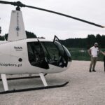 27.07.2025. Sielpia. Loty widokowe śmigłowcem / Fot. Magdalena Galas-Klusek - Radio Kielce