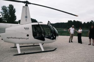 27.07.2025. Sielpia. Loty widokowe śmigłowcem / Fot. Magdalena Galas-Klusek - Radio Kielce