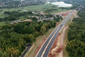 Droga krajowa nr 42. Budowa obwodnicy Wąchocka / źródło: dk42obwodnicawachocka.pl