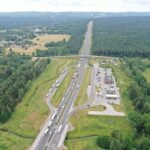 07.07.2025. Skarżysko–Kamienna. Baranowska Góra. Trasa S7. Wypadek, korki / Fot. Jarosław Kubalski - Radio Kielce