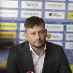 14.07.2025. Kielce. Konferencja prasowa w Hali Legionów. Na zdjęciu: Paweł Papaj, p.o. prezesa KS Iskra Kielce / Fot. Jarosław Kubalski - Radio Kielce