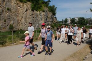06.07.2025. Kielce. Kadzielnia. Inicjatywa „Spacerem po Kielcach” / Fot. Jarosław Kubalski - Radio Kielce