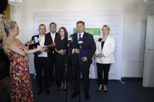 02.07.2025. Kielce. Konferencja PSL / Fot. Jarosław Kubalski - Radio Kielce