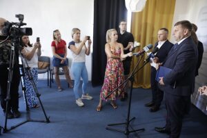 02.07.2025. Kielce. Konferencja PSL / Fot. Jarosław Kubalski - Radio Kielce