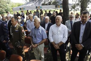 20.07.2025. Wełecz. Uroczystości upamiętniające zbiorową egzekucję na żołnierzach Armii Krajowej i Batalionów Chłopskich / Fot. Jarosław Kubalski - Radio Kielce