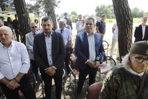 20.07.2025. Wełecz. Uroczystości upamiętniające zbiorową egzekucję na żołnierzach Armii Krajowej i Batalionów Chłopskich / Fot. Jarosław Kubalski - Radio Kielce
