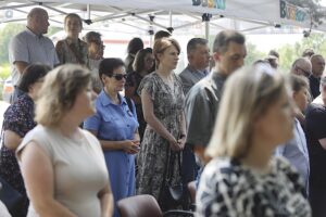 20.07.2025. Wełecz. Uroczystości upamiętniające zbiorową egzekucję na żołnierzach Armii Krajowej i Batalionów Chłopskich / Fot. Jarosław Kubalski - Radio Kielce