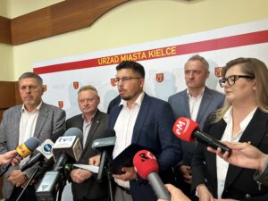 29.07.2025. Kielce. Konferencja prasowa / Fot. Marcin Marszałek - Radio Kielce