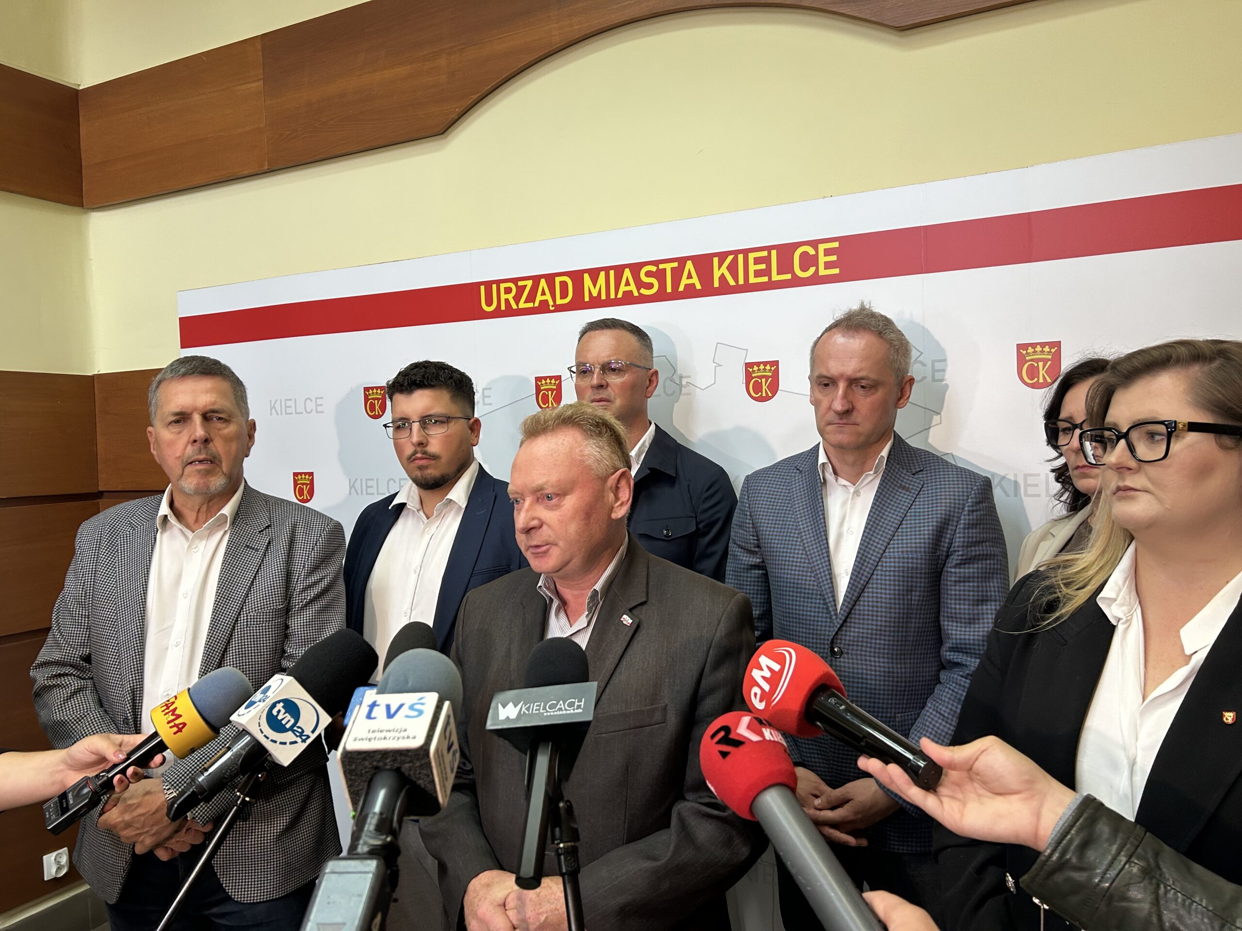 Czy podtopienia w Kielcach przejdą do przeszłości? - Radio Kielce 29.07.2025. Kielce. Konferencja prasowa / Fot. Marcin Marszałek - Radio Kielce