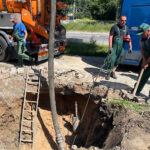 03.07.2025. Kielce. Ulica Orkana. Awaria wodociągu / Fot. Wiktor Taszłow - Radio Kielce