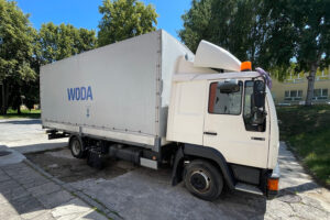 03.07.2025. Kielce. Ulica Orkana. Awaria wodociągu / Fot. Wiktor Taszłow - Radio Kielce