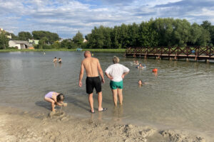 25.07.2025. Koprzywnica. Zalew / Fot. Grażyna Szlęzak
