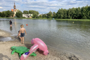 25.07.2025. Koprzywnica. Zalew / Fot. Grażyna Szlęzak