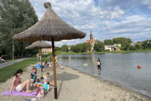 25.07.2025. Koprzywnica. Zalew / Fot. Grażyna Szlęzak