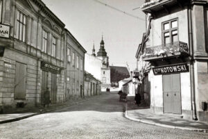 Kielce. Ulica Duża. 1936 r. / źródło: fotopolska.eu
