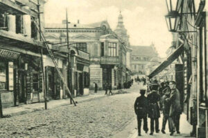 Kielce. Ulica Duża. Lata 1900-1918 / źródło: fotopolska.eu