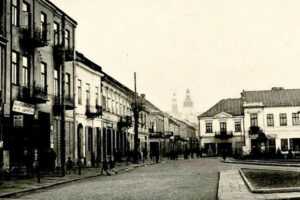 Kielce. Ulica Duża. Lata 1900-1918 / źródło: fotopolska.eu