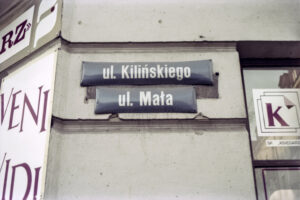 Kielce. Ulica Mała. Listopad 1997 r. / źródło: fotopolska.eu