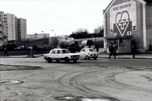 Kielce. Ulica 1 Maja. Lata 1980-1981 / Fot. Antoni Myśliwiec / źródło: fotopolska.eu