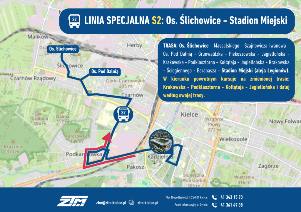 Specjalne linie autobusowe na mecz Korona Kielce – Legia Warszawa - Radio Kielce Specjalne linie autobusowe na mecz Korona Kielce – Legia Warszawa - Radio Kielce