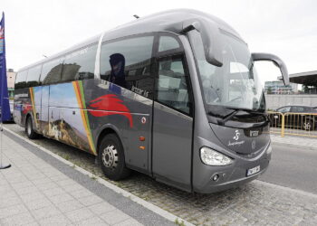 04.07.2025. Kielce. Autobus na Święty Krzyż / Fot. Jarosław Kubalski - Radio Kielce