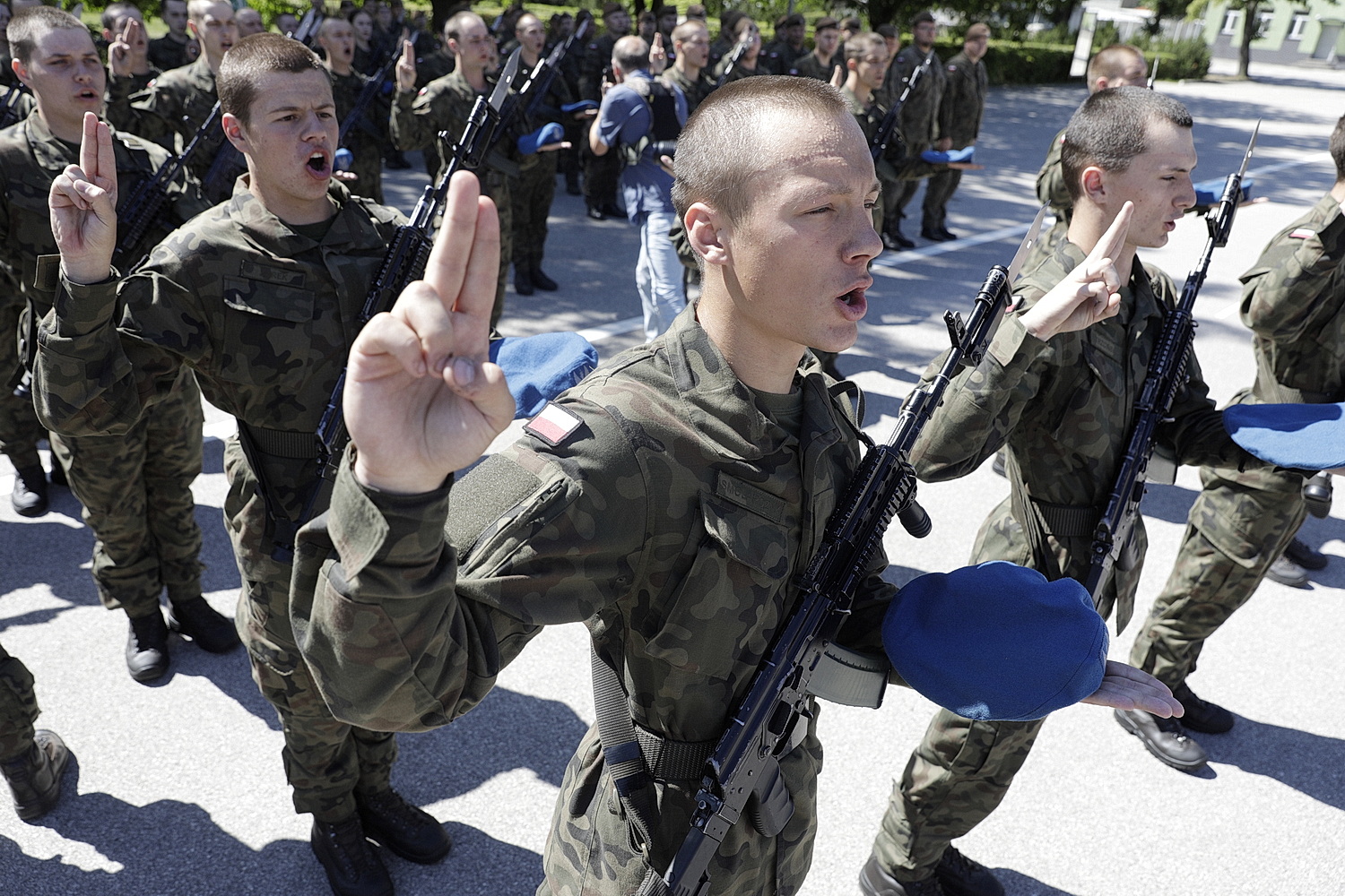Kolejni żołnierze będą służyć ojczyźnie - Radio Kielce 05.07.2025. Kielce. CPdMZ. Przysięga wojskowa / Fot. Jarosław Kubalski - Radio Kielce