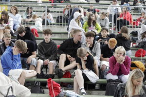 Kilkuset harcerzy ćwiczy na Kadzielni przed koncertem galowym - Radio Kielce