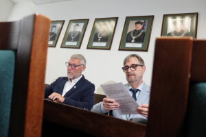 07.07.2025. Kielce. Podpisanie umowy o współpracę, pomiędzy Politechniką Śwętokrzyską, a firmą Geoprzem / Fot. Jarosław Kubalski - Radio Kielce