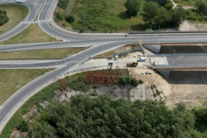 Sandomierz. Droga krajowa nr 77. Most przez rzekę Wisłę / źródło: dk77mostsandomierz.pl