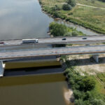 Sandomierz. Droga krajowa nr 77. Most przez rzekę Wisłę / źródło: dk77mostsandomierz.pl