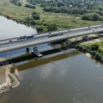 Sandomierz. Droga krajowa nr 77. Most przez rzekę Wisłę / źródło: dk77mostsandomierz.pl
