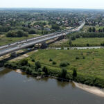 Sandomierz. Droga krajowa nr 77. Most przez rzekę Wisłę / źródło: dk77mostsandomierz.pl