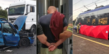 Śmierć na torach, kradzież busa z 13-latką w środku i seria wypadków