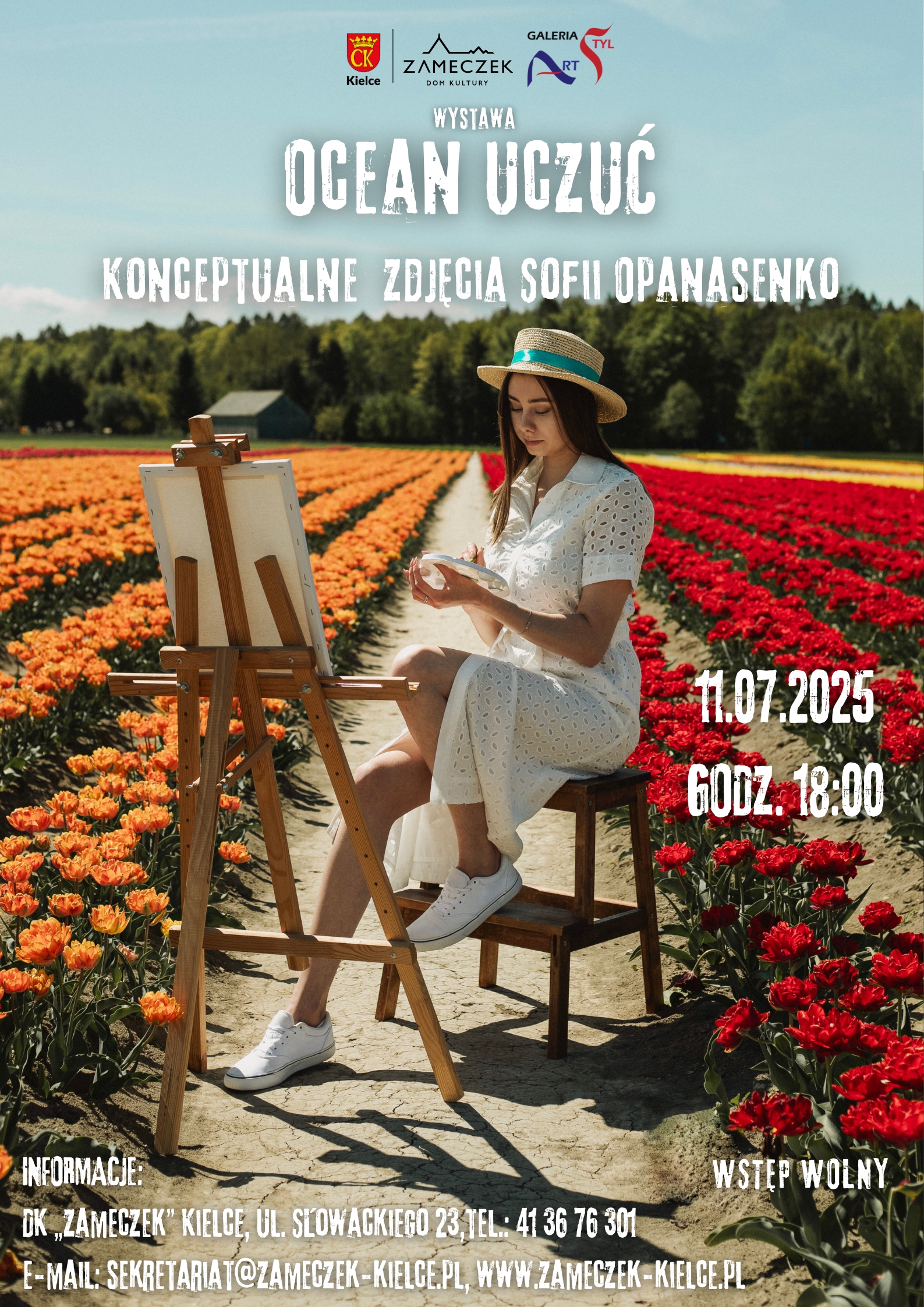 Ocean uczuć: konceptualne zdjęcia Sofii Opanasenko – wernisaż - Radio Kielce