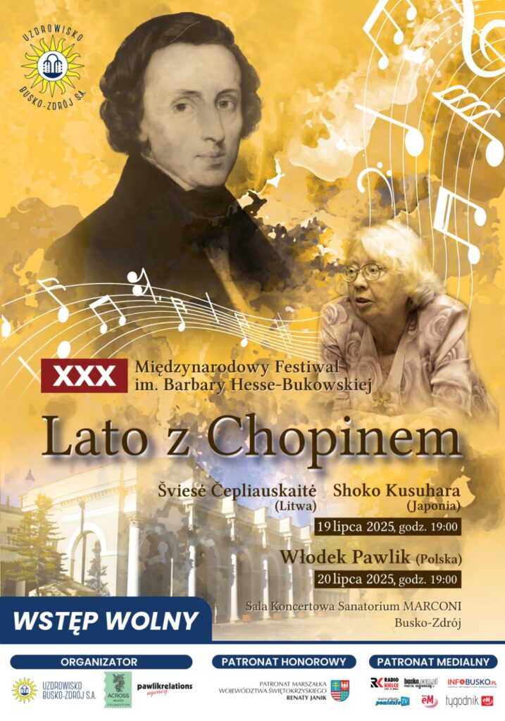 „Lato z Chopinem” i Włodkiem Pawlikiem - Radio Kielce