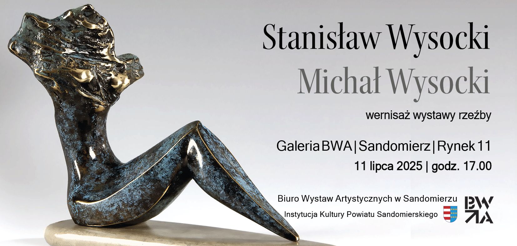 Rzeźba Stanisława i Michała Wysockiego – wernisaż wstawy - Radio Kielce