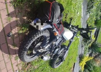 Motocyklista ranny w wypadku