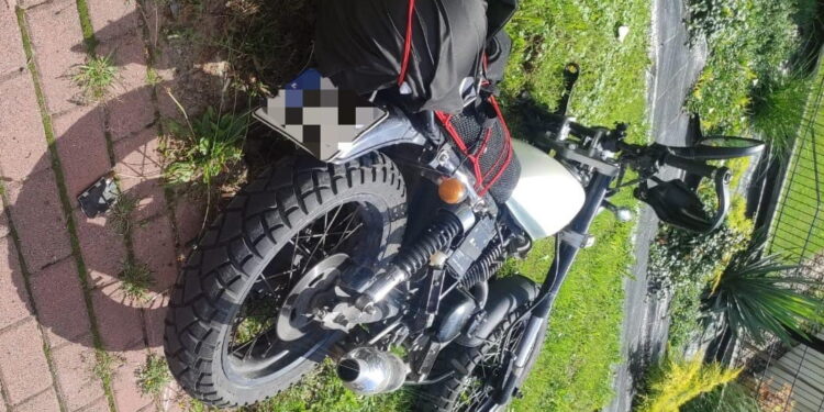 Motocyklista ranny w wypadku